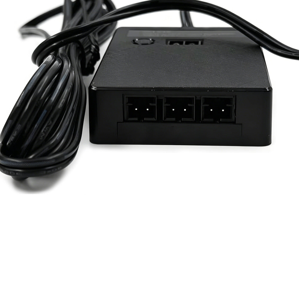 V4light WB01-C Smart LED Controller for 24V CCT Lights – Voice, APP & Handwave Control Box with Remote, Multi-Mode Smart Lighting System