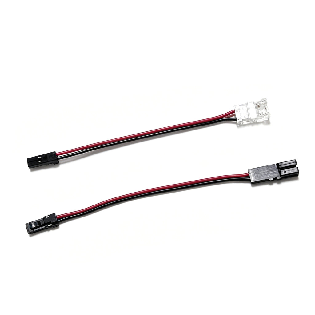 CC68-8-A 2-Pin Quick Link Connector with 10 cm Cable and 24V adapter cable for 24V 8mm COB LED Strip Lights